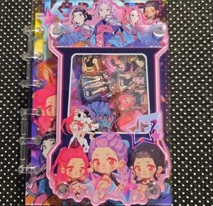 Kpop Inspired A7 Acrylic Shaker Notebook